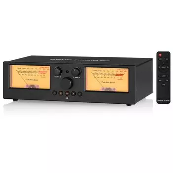 Douk Audio Nobsound VU3PRO Selector VU Meter Switch Box & Усилитель/Динамик 2-IN-2-OUT