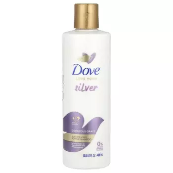 Dove, Фиолетовый шампунь без сульфатов, Великолепная седина, 13,5 жидких унций (400 мл)