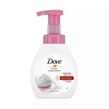 Пенящееся мыло для рук Dove - персик и лилия (240мл)