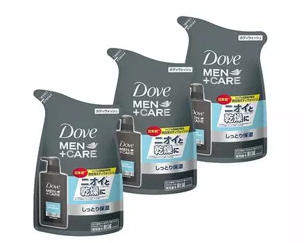 Dove Гель для душа Clean Comfort Сменный блок 320 г х 3 шт. Men+Care