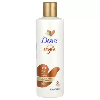 Dove, Шампунь без сульфатов, Шелковистая гладкость, 13,5 жидких унций (400 мл)