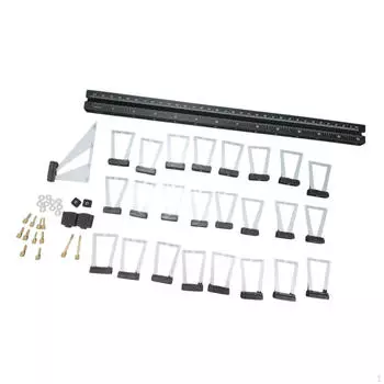 Dovetail Jig Wood Scribe Tool Set Carpentry Multipurpose Professional Aluminum Alloy