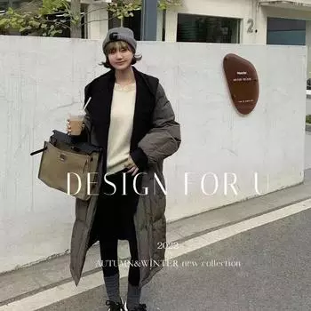 Down jacket women s long 2024 new two-piece removable cap Korean version white duck down warm fashion coat tide S чёрный