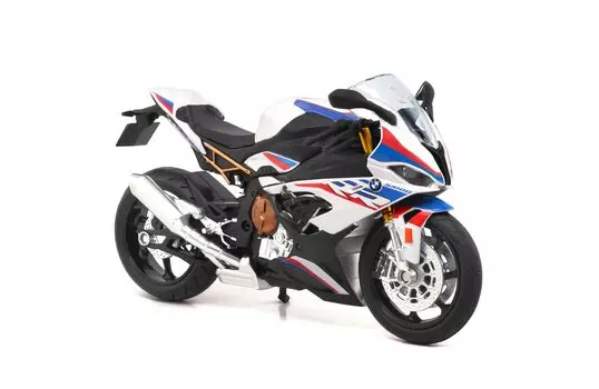 Doyusha Diecast Motorcycle 2020 BMW S1000RR White Finished Product 1/12