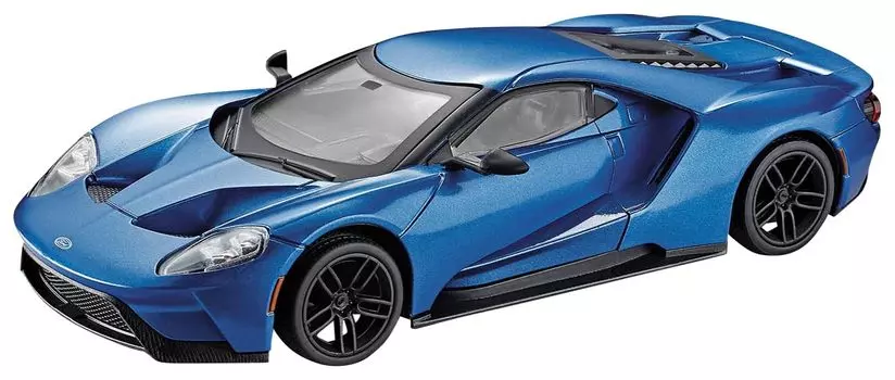 Doyusha Ford GT 2017 Blue Electric Radio Control 30663 1/24