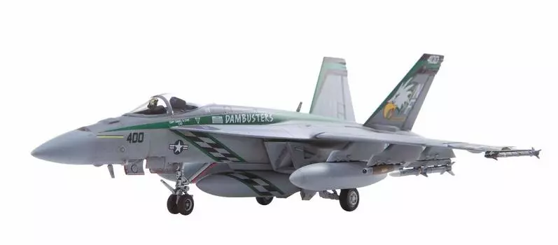 Doyusha Plastic Model US Navy Super Hornet Chippy Ho Plastic Model 1/72 Amazing! No.7 F/A-18E VFA-195 Color-coded