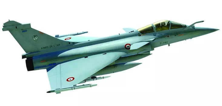Doyusha scale French fighter Rafale C plastic model 1/72 (airplane)