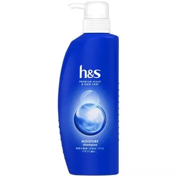 дозатор для шампуня 350 мл увлажнение h&s H&S синий