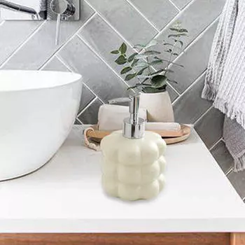 Дозатор лосьона, Дозатор геля для душа в керамической бутылке Style A