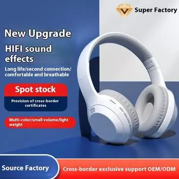 DR10 headset suitable for Lenovo wireless Bluetooth, long battery life and good appearance серый ясень