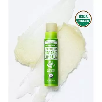 Dr.bronner S [3 шт.] Органический бальзам для губ Лимон-Лайм 4 г lemon lime+lemon lime/lemon lime