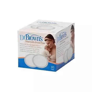 Одноразовые прокладки для груди Dr. Brown s 60 шт.