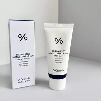 Dr.Ceuracle Pro Balance Biotics Clear Up Sun SPF50+PA++++ 50мл