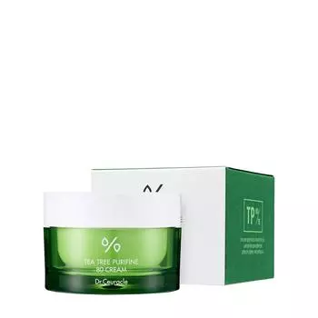 DR.CEURACLE TEA TREE PURIFINE 80 CREAM, Увлажняющий, Корейская косметика, Kbeauty, пробник