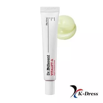 Dr.Different VITALIFT-A - Ночной лечебный крем для сетчатки 20мл 1 PCS