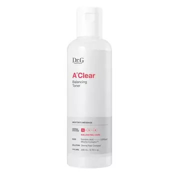 Dr.G Aclear Balancing Toner, 1 pack, 200ml