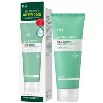 Dr.G Mildly Acidic Red Blemish Clear Soothing Foam, 200ml, 2 pieces