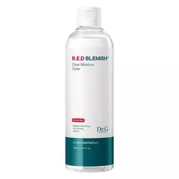 Dr.G Прозрачный увлажняющий тоник Red Blemish 300 мл