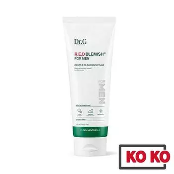 [Dr.G] RED Blemish For Men Gentel очищающая пенка 150 мл 150ml