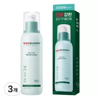Dr.G Red Blemish for Men Oil Cut Lotion All-in-One, 150ml, 3 units