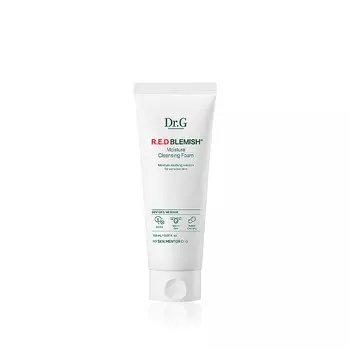 Dr.G Red Blemish Moisture Cleansing Foam 150 мл – Мягкое увлажняющее очищающее средство для чувствительной и склонной к акне кожи