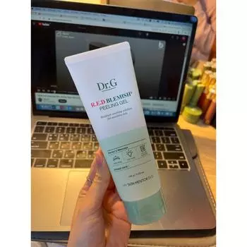 Dr.G RED Blemish Peeling Gel 5.29oz(150г), Осветляющий, Оживляющий, Увлажняющий, Корейская косметика, Kbeauty, образец