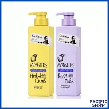 [Dr. Groot] J.Monster Функциональный шампунь против выпадения волос 385 мл Rosy Musk 385ml