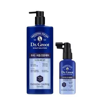[Dr. Groot] Scalp Solution Dandruff Care Extreme Cooling Shampoo & Scalp Cooling Tonic Cooling Shampoo 700ml