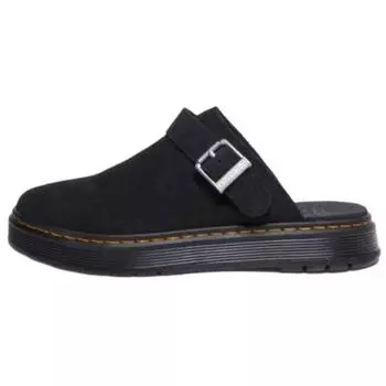 Dr. Martens Бруклин Замшевые Мюли Черные Замшевые Кроссовки Унисекс Bronx 40666001 36