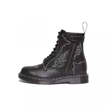 Dr. Martens Кроссовки унисекс 1460 Leather Lace Up Boot Gothic Americana Pack, черные 31624001