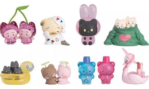 Dr. MORICKY Art figure collection non-scale plastic painted finished trading figures BOX of 8