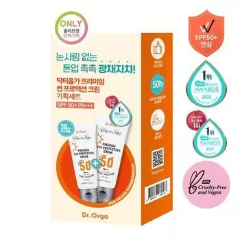 Dr.Orga Premium Sun Protection Cream 60ml special (+30ml free)