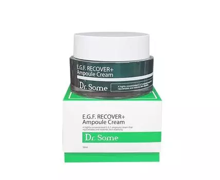 Dr, Some E,G,F, RECOVER Ampoule Cream Восстанавливающий ампульный крем для лица с пептидами 50мл