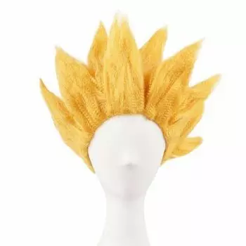 Dragon Ball Косплей Супер Сайян Парик Парик Косплей Сон Гоку Косплей Костюм Вечеринка Размер Подходит (Один из самых)