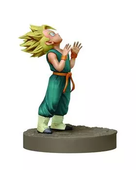Dragon Ball Z ДРАМАТИЧЕСКАЯ ВИТРИНА 4-й сезон, том 2 Супер Сайян Стволы Аниме Фигурка Товары из манги Приз Банпресто