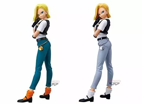 Dragon Ball Z GLITTER & GLAMOURS-Android 18 III Фигурка -ANDROID 18-III Все 2 типа набор