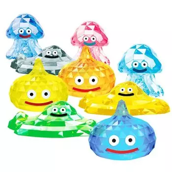 Dragon Quest Crystal Monsters Cut Version BOX продукты Всего 9 типов ~Diamond 2~ 1BOX=12 синий