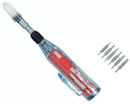 Драйвер Ichinen Access Tool Division 12in1 Micro Precision Driver 13937 со сменной ручкой P.Tool