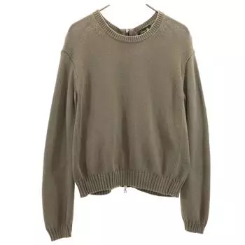 Drawer Long sleeve knit 2 Brown Women Used