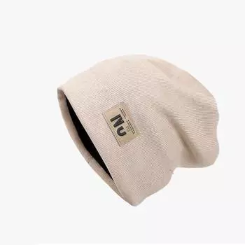 Drawstring Curled Edge Pile Hat For Women In Autumn And Winter, Simple And Versatile, Loose Woolen Hat, Trendy Big Head Circumference Hat one size чёрный