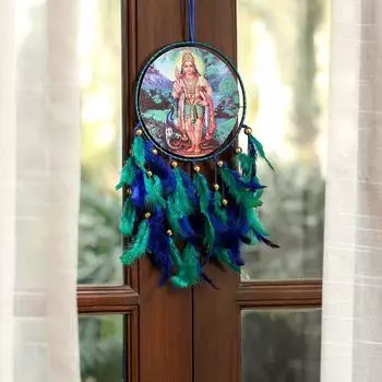 Dream Catcher Handmade Tree of Life Canvas Dreamcatcher for Bedrooms Office Balcony Outdoors Garden Car Hanging