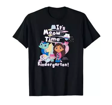 DreamWorks Dollhouse Nursery Gabby s T-Shirt чёрный