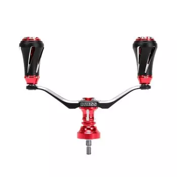 [DRESS] Custom Handle W Vertex EVO For Spinning For SHIMANO 90mm Crimson Red Shimano Fishing Reel Custom Lightweight Sturdy For Left and Right Use
