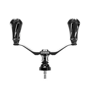 [DRESS] Custom Handle W Vertex EVO For Spinning SHIMANO 90mm Graphite Black Shimano Fishing Reel Custom Lightweight Sturdy For Left and Right Use