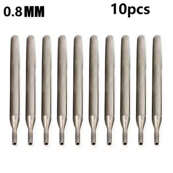 Drill Bit Bit Rotary Diamond Sleeve Shape 1-4mm 10Pcs