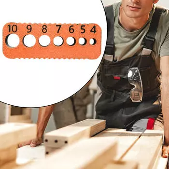 Drill Guide Jig Block,Professional,DIY,Portable, Precision Handheld Woodworking Joints Tool
