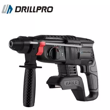 Drillpro 26 мм бесщеточная электрическая ударная дрель ударный многофункциональный беспроводной вращающийся инструмент для аккумулятора 18 В