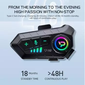 Дропшиппинг Bluetooth 5.3 мотоциклетный шлем гарнитура водонепроницаемый беспроводной мотор наушники шумоподавление динамик наушники