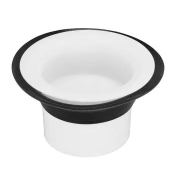 Drum Enhancer ABS Rubber Bass Drums Kick Boost Accessories with Opening Protective StickerWhite белый