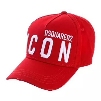 Dsquared2 BMC0412-05C00001 мужская кепка с регулируемым ремешком TU красный